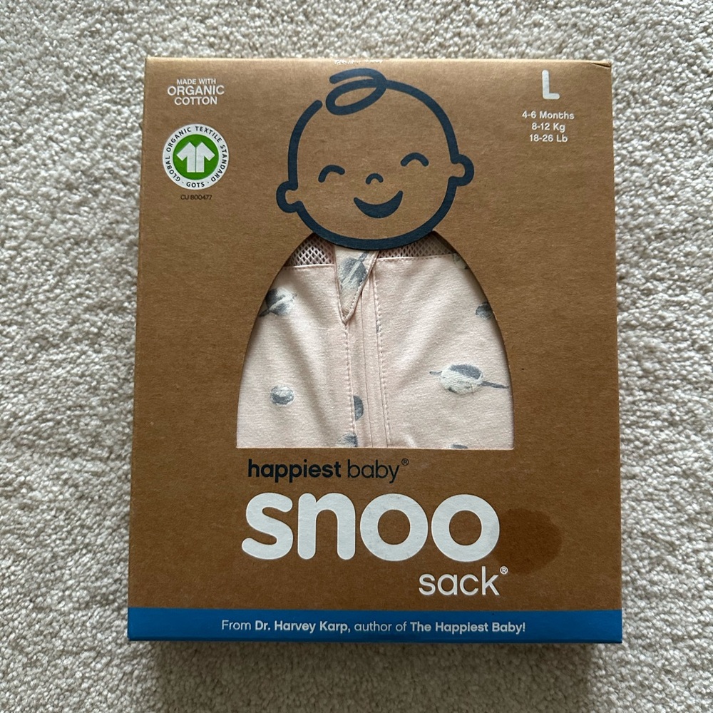 Happiest Baby Snoo Sack in Light Pink
